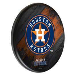 Holland Bar Stool Co. - Houston Astros 13" Team Wood Sign - Black