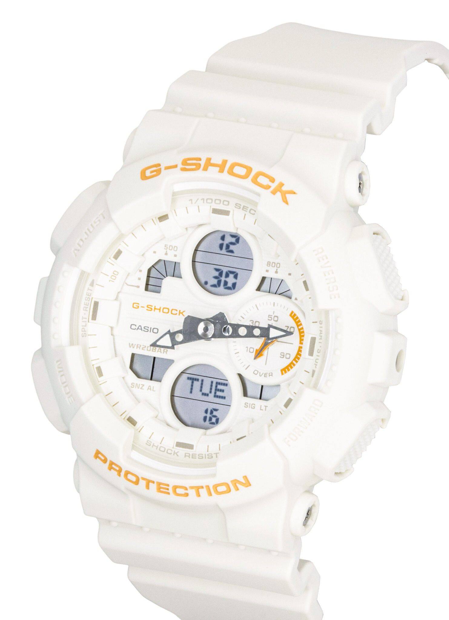 G-SHOCK 1/1000 SEC 500 12 800 RESET 100 30 REVERSE G-SHOCK 50 30 - SPLIT CASIO 70 DIAMOND-SILICON OVER BCDM SNZ AL TUE SIG LT 16 FORWARD SHOCK RESIST PROTECTION