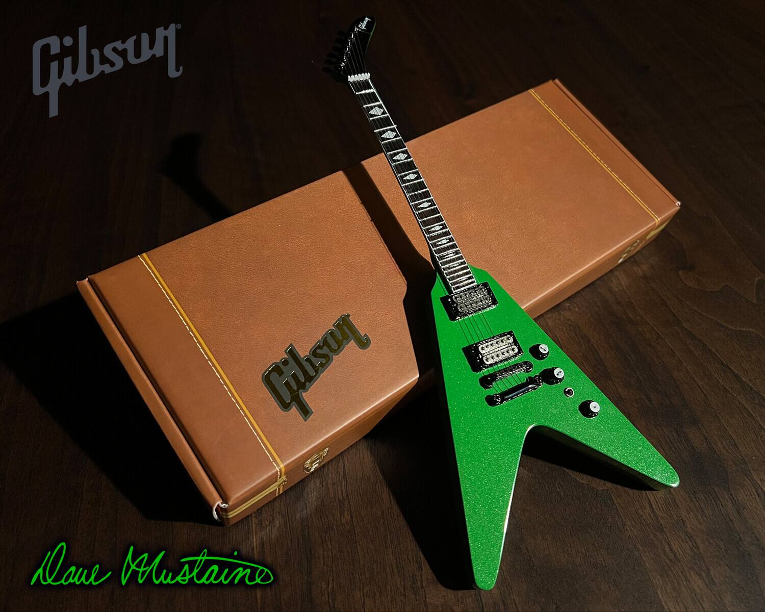 Axe Heaven Dave Mustaine Gibson Dave Mustaine Rust In Peace Alien