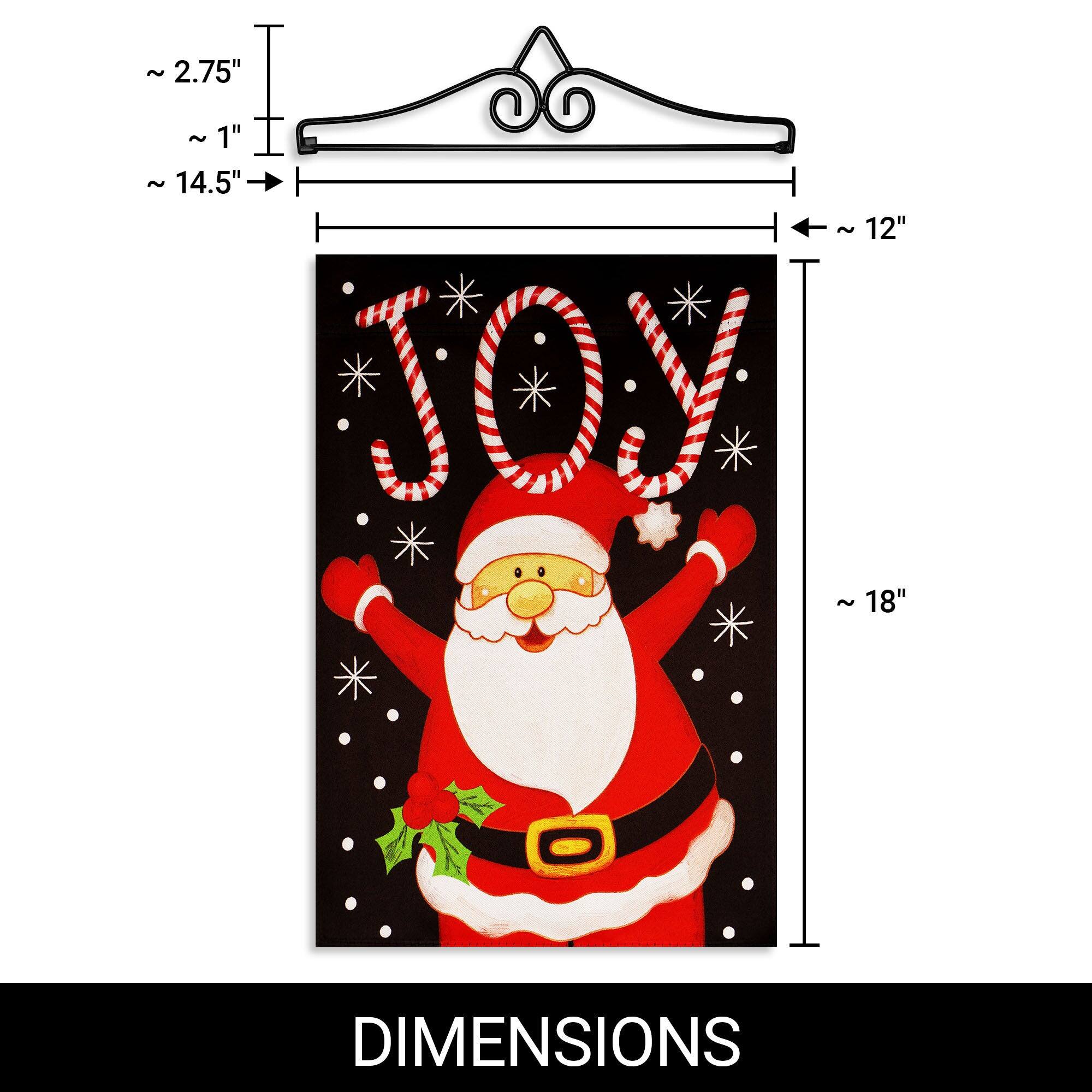 - ~ 2.75" 
- ~ 1" 
- ~ 14.5" 
- ~ 12" 
- ~ 18" 

DIMENSIONS