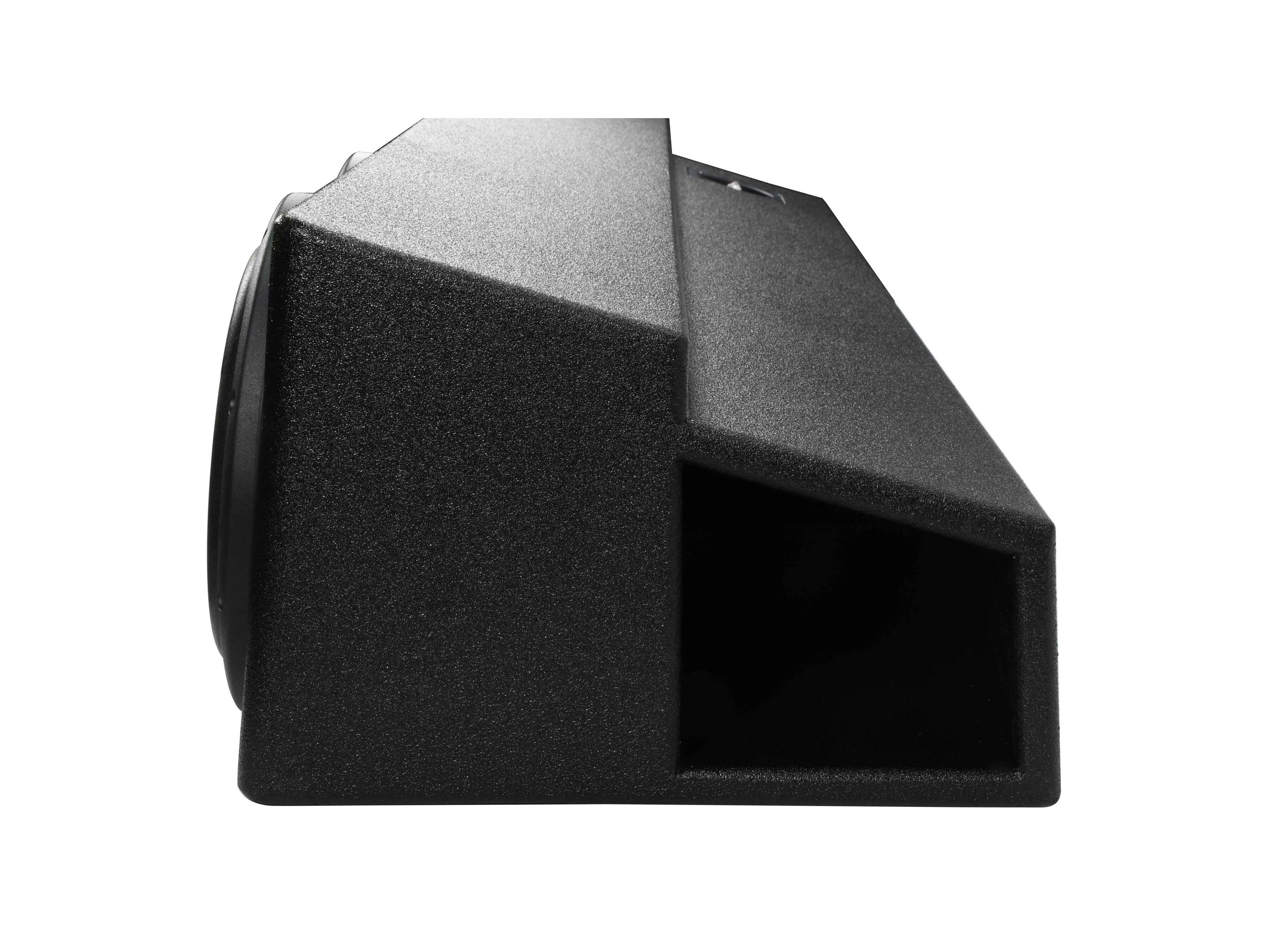 Back. JCPower Audio Systems - RSX-Series 3200 Watt Quad 8" Loaded Subwoofer Enclosure for Chevy Silverado / GMC Sierra Crew Cab Trucks (07-Up) - Black.