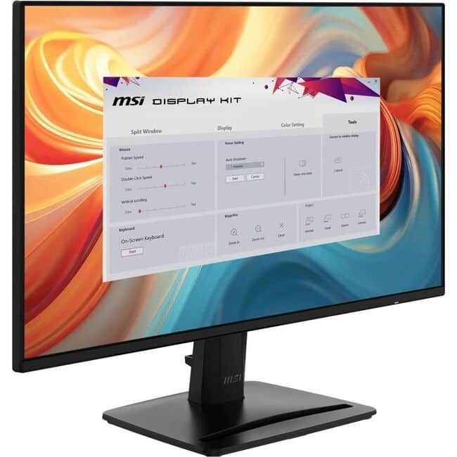 MSI - Pro MP242 E14A 24" Class Full HD LCD Monitor - 16:9 - Matte 23.8" Viewable - In-plane Switching (IPS) - Black