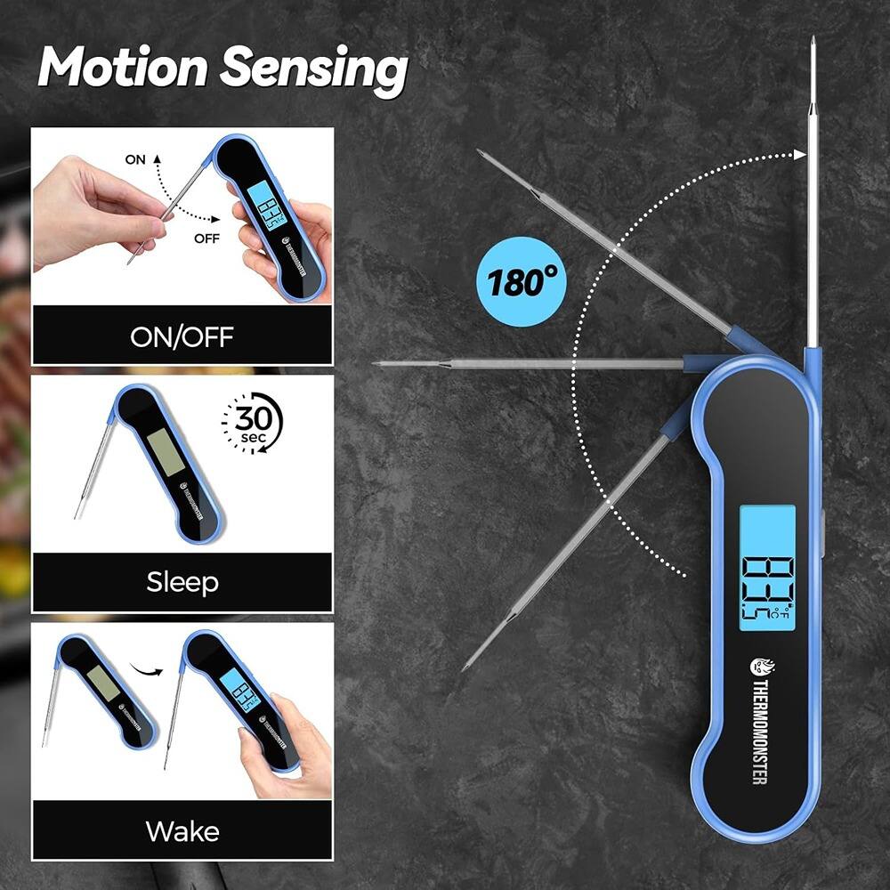 Motion Sensing

ON/OFF

180°

30 sec

Sleep

Wake

THERMOMONSTER