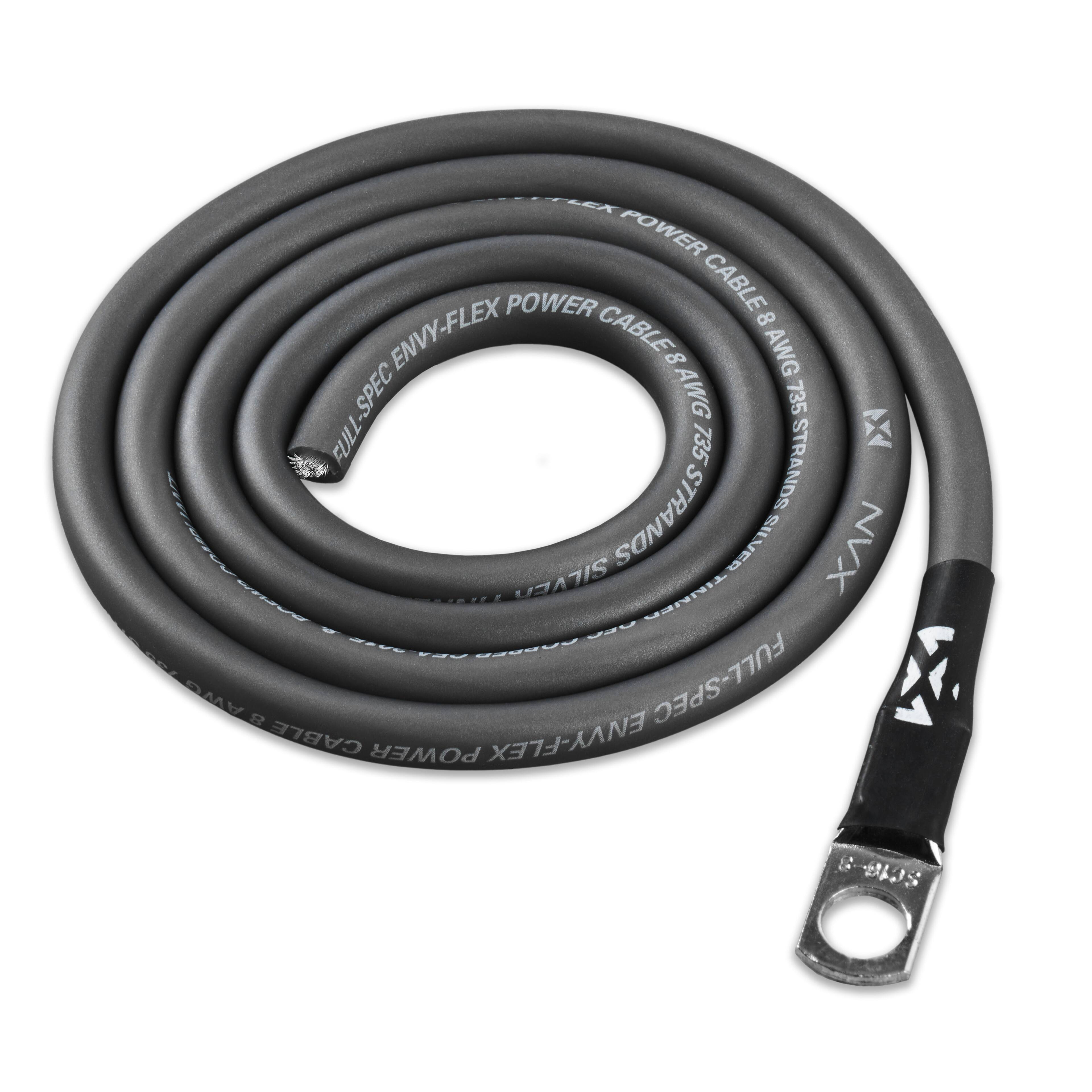 POWER CABLE  
ENVY-FLEX  
FULL-SPEC  
8 AWG  
735 STRANDS  
SILVER  
NVLX  
CUE  
MAUO  
VA  
HAUO  
AWO  
12 FULL-SPEC  
CABLE  
POWER ENVY-FLEX
