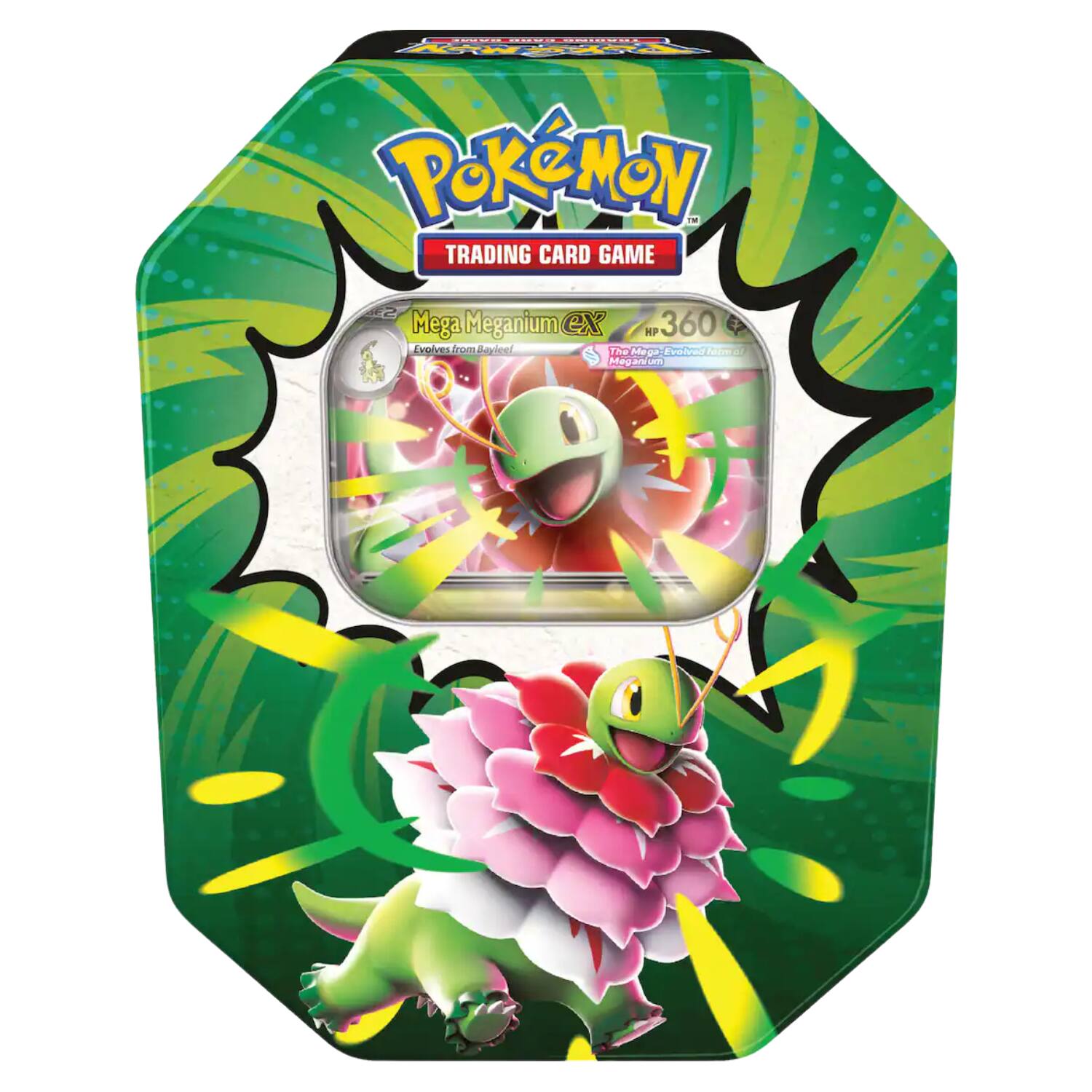Pokémon - Pokemon ME2.5 Mega Evolution Ascended Heroes Tin | Mega Meganium ex
