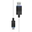 Alt View 12. Insignia™ - Extra-long 15' USB-C Charge and Play Cable for PlayStation 5 DualSense controllers and other USB devices - White/Black/Blue.