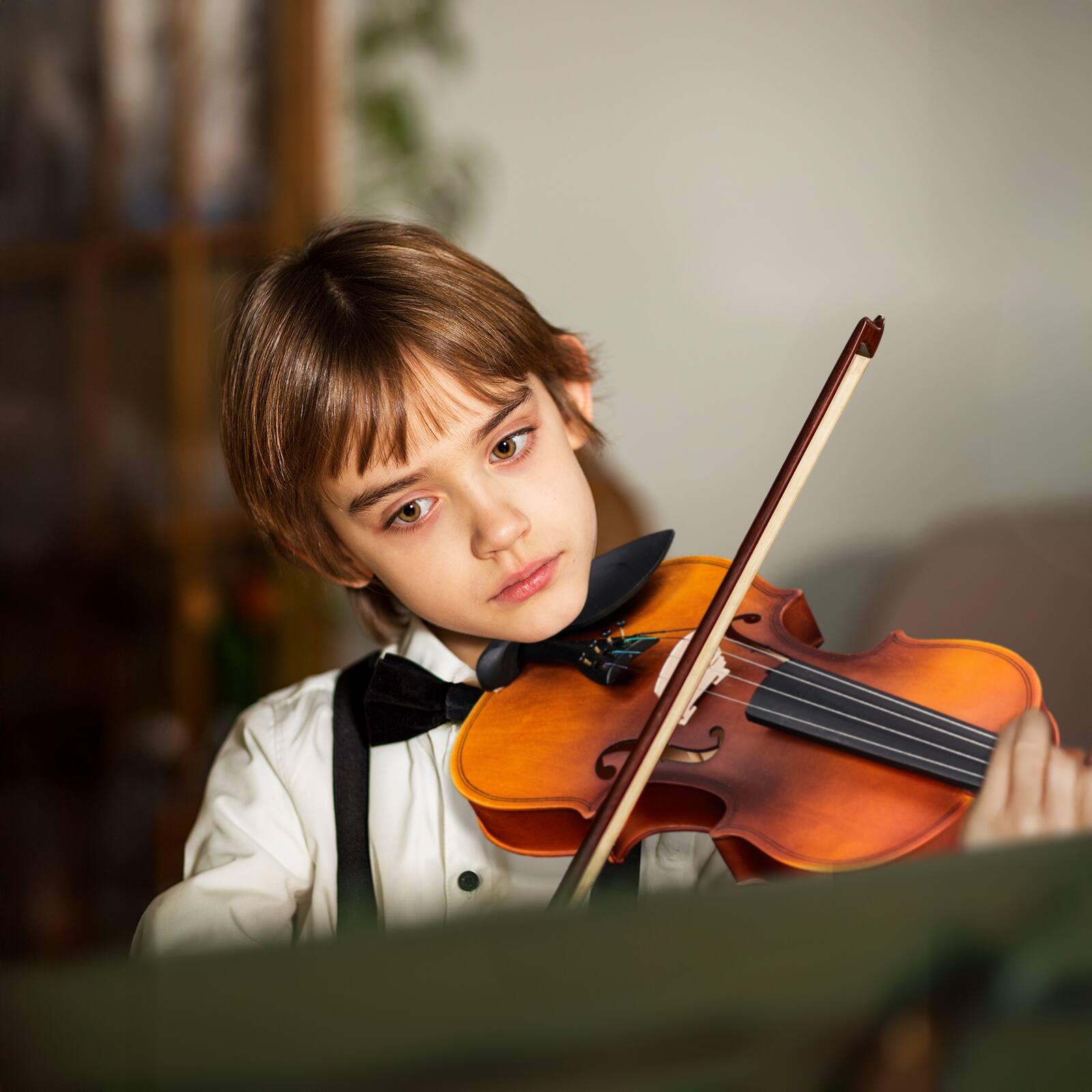 Alt View 1. Winado - New 4/4 Full Size Natural Color Acoustic Violin w/ Case Bow Rosin.