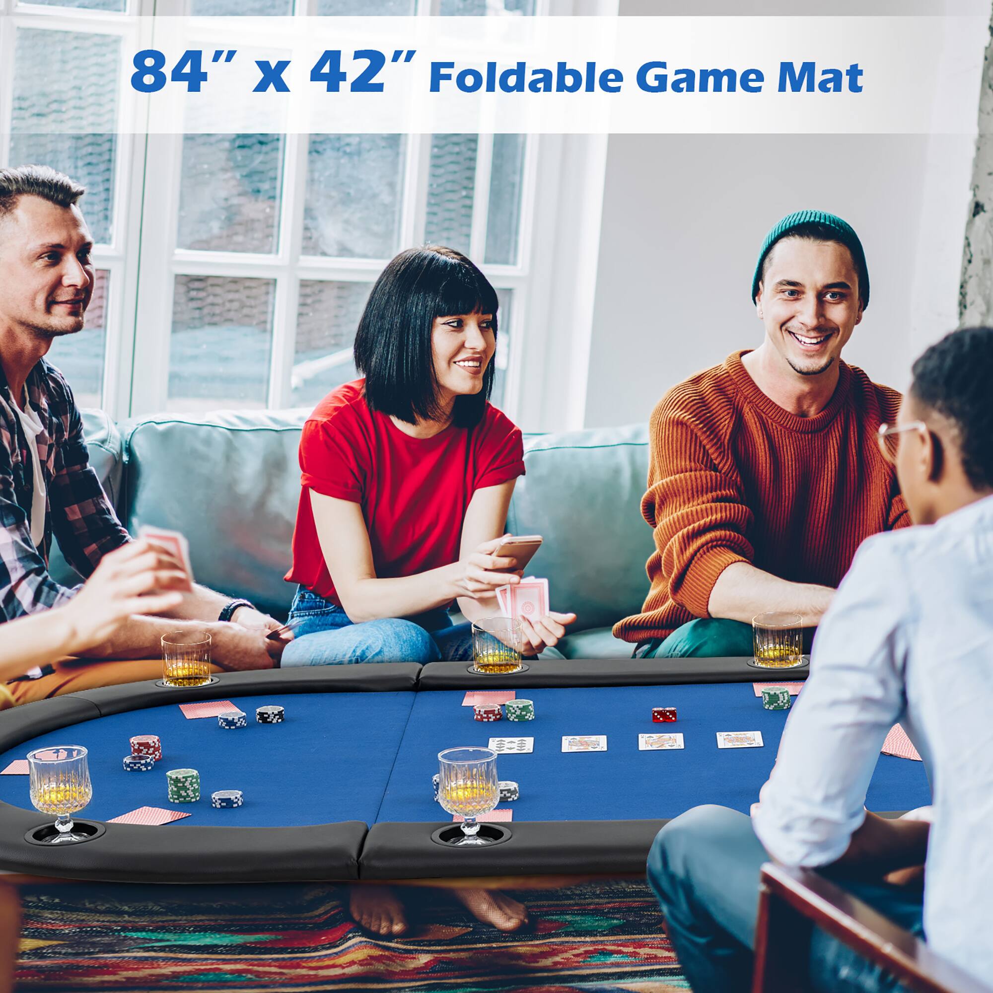84" x 42" Foldable Game Mat