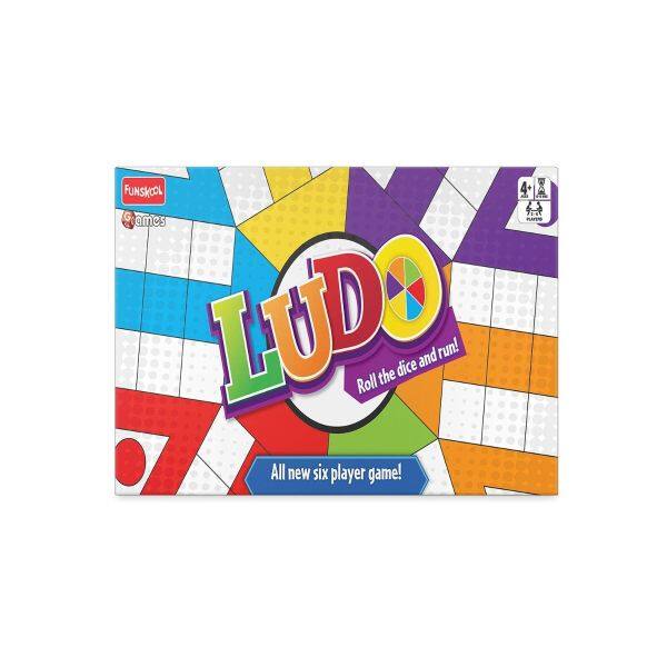 FUNSKOOL Games LUDO Roll the dice and run! All new six player game!