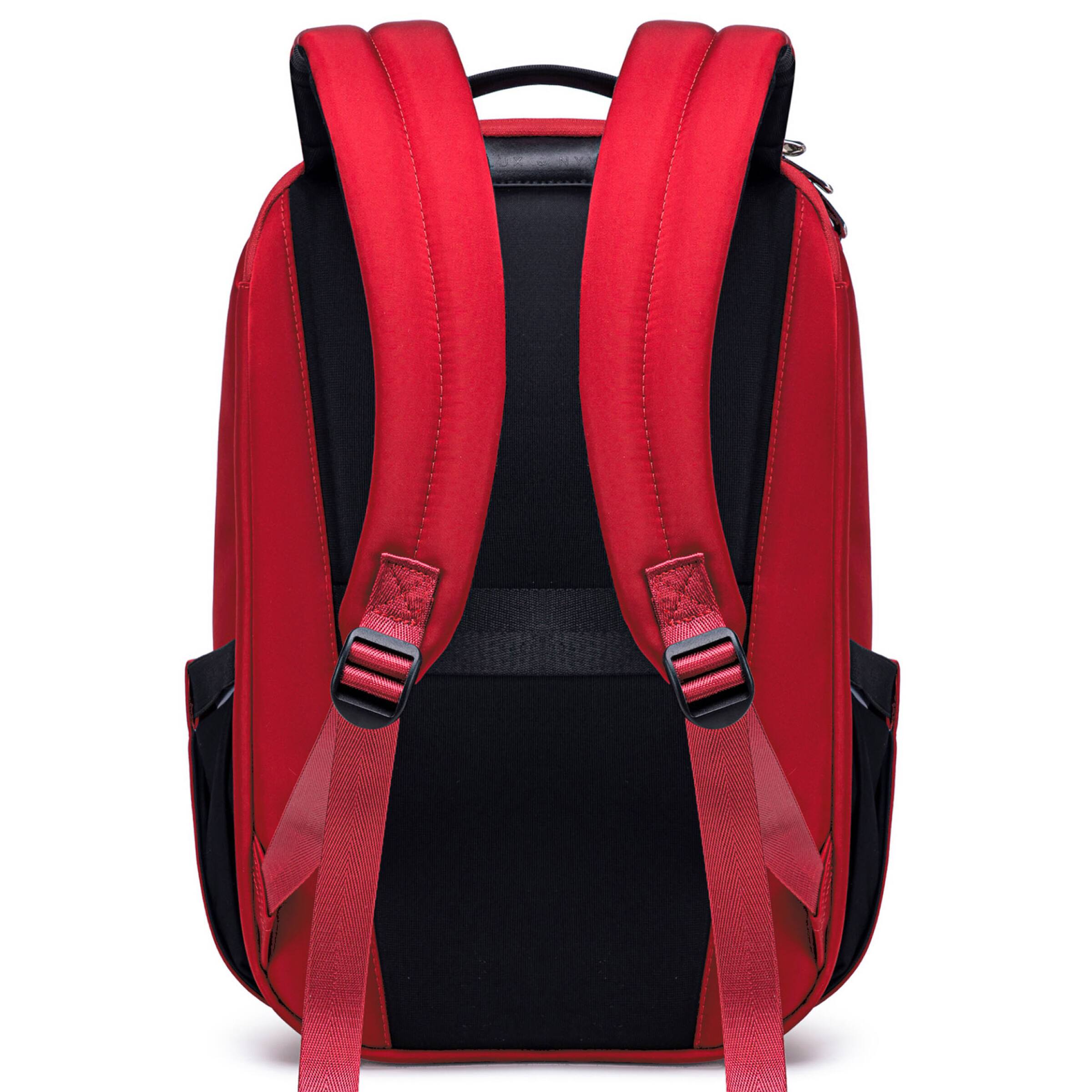 Alt View 4. Lux & Nyx - Lux & Nyx - Origami 16" Laptop Backpack - Cardinal Red - Cardinal Red.