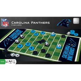 MasterPieces - Carolina Panthers NFL Checkers Set - Multicolor