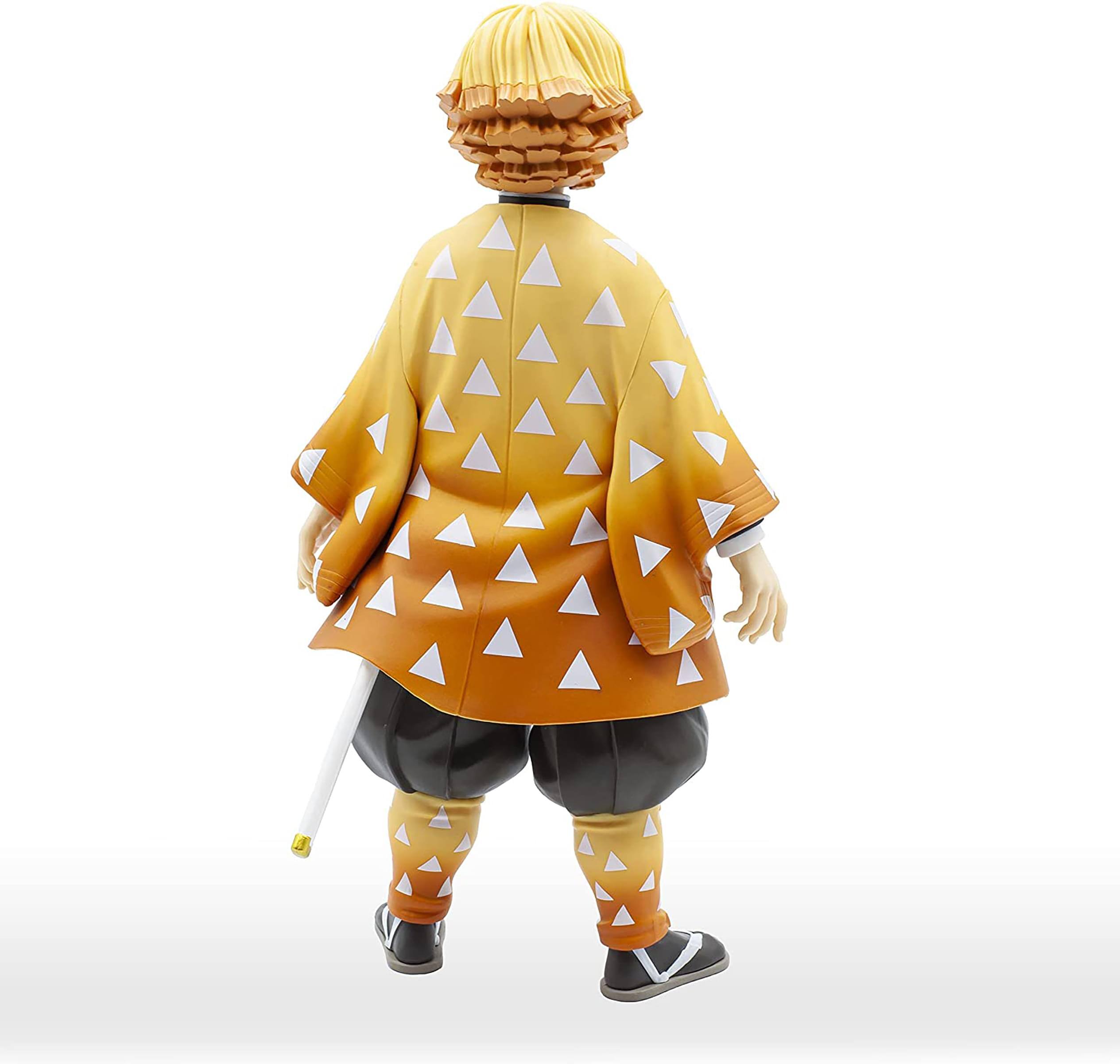 Alt View 10. Banpresto - Demon Slayer 9 Inch Banpresto Grandista Figure | Zenitsu Agatsuma - Orange.