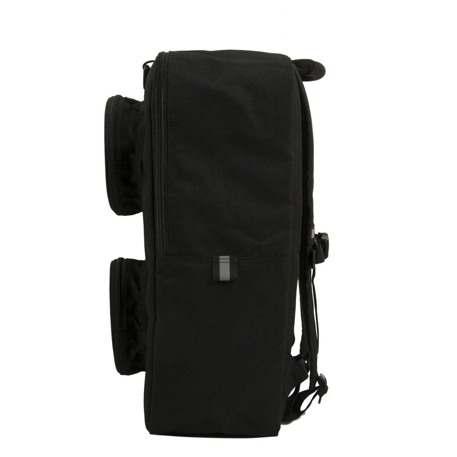 Alt View 3. LEGO - LEGO Brick Backpack - Black.
