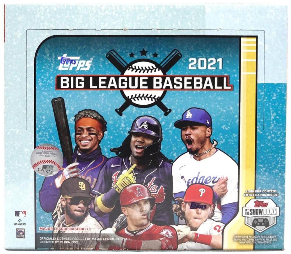 2021 Topps Big League Baseball Hobby Box price history on PriceWatchPro