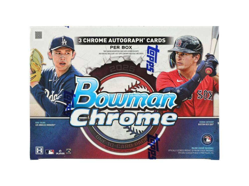 Topps - 2025 Bowman Chrome Baseball Breaker Delight Box