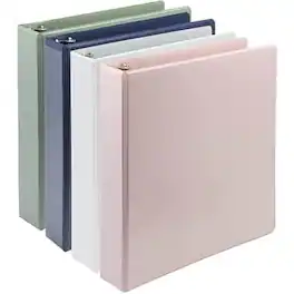 Samsill - Biobased 2" D-Ring View Binder 4pk MP46969
