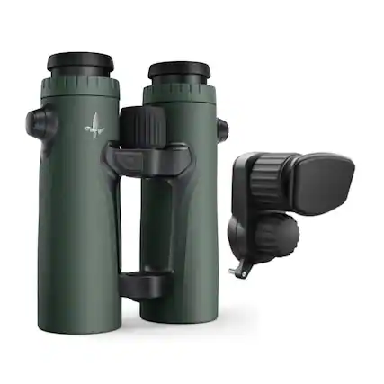 Front. Swarovski - Swarovski Optik EL Laser Rangefinder Binoculars with Tracking Assistant Bundle.
