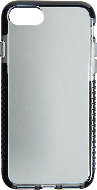 Front. BodyGuardz - BodyGuardz Ace Pro with Unequal Technology Antimicrobial Smoke Black Case - iPhone SE (2020-2022)/8/7 - Smokey Black.