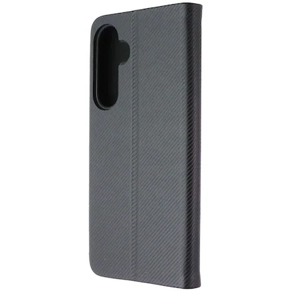 Front. Mybat Pro - MyBat Pro Executive Folio Case for Samsung Galaxy A35 5G - Black - Black.