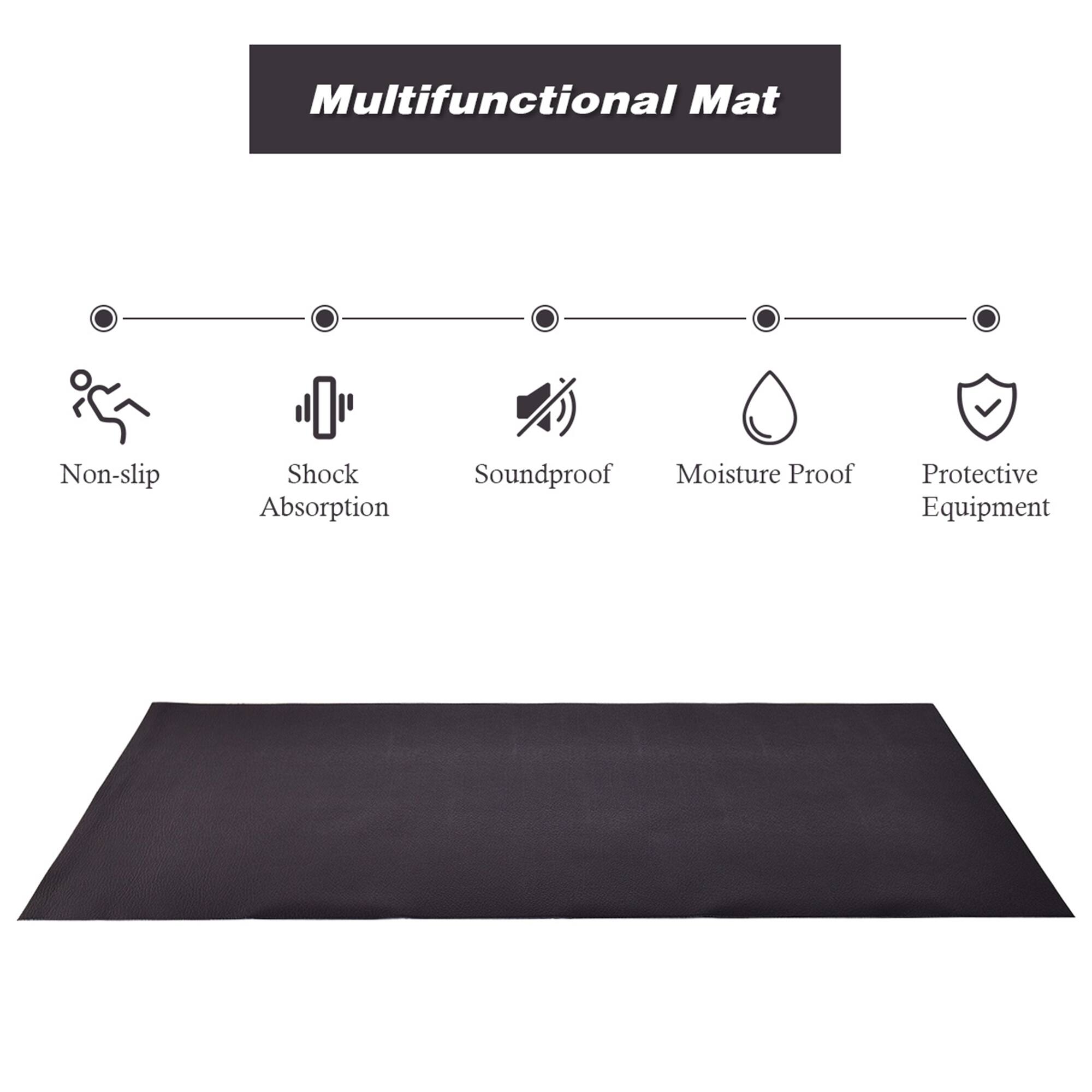 Multifunctional Mat Non-slip Shock Absorption Soundproof Moisture Proof Protective Equipment