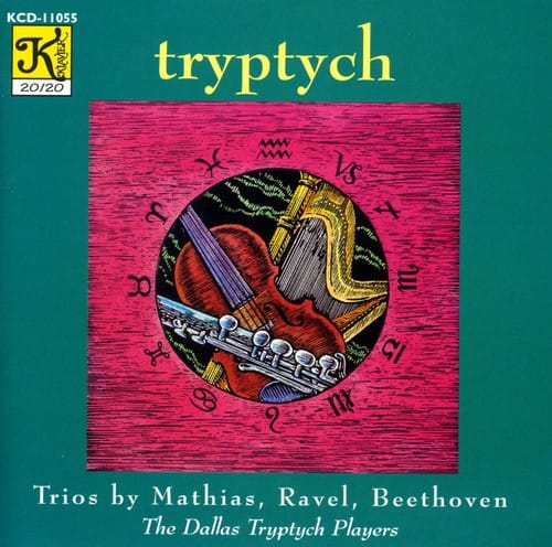 Dallas Tryptych Players / Mathias / Beethoven - Tryptych  - COMPACT DISCS