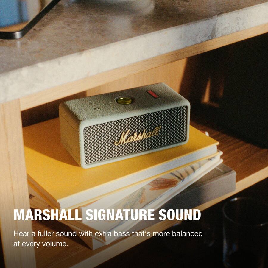 Marshall Emberton III Portable Bluetooth Speaker with Rugged Marshall Emberton III Portable Bluetooth Speaker with Rugged