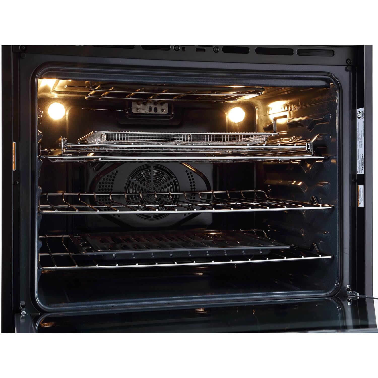 Alt View 3. Rangaire - Rangaire 30" Electric Range AirFry Convection Oven Slide-in Stainless Steel RRE303TS - Stainless steel.