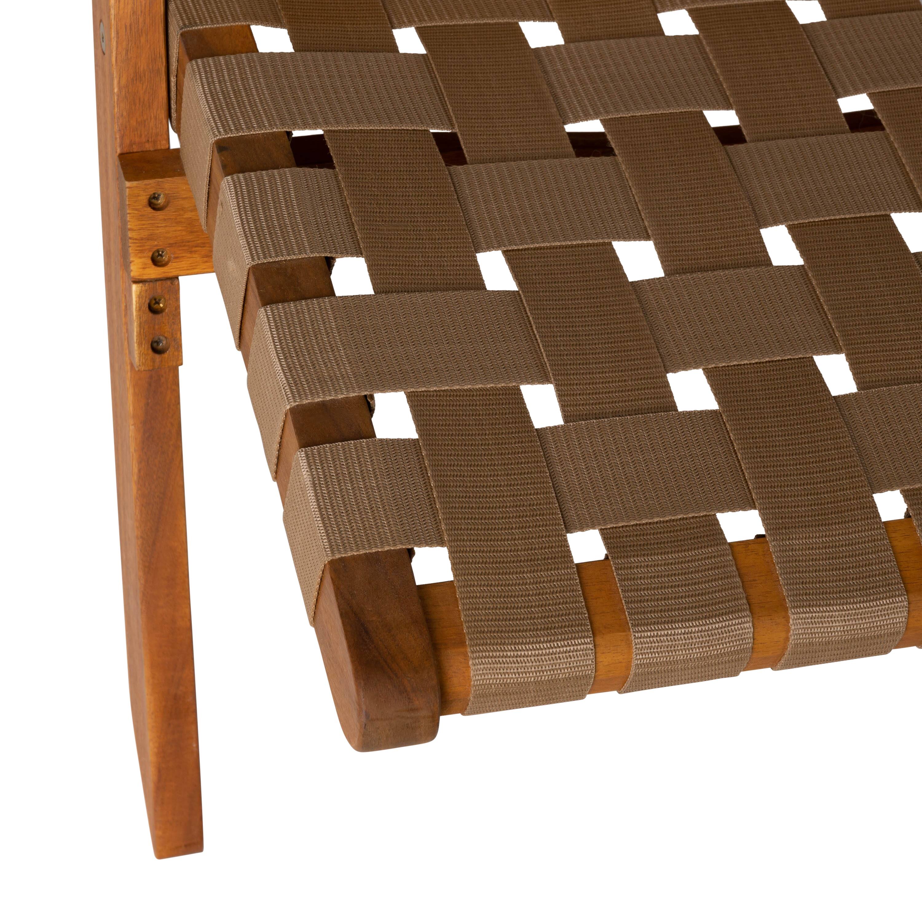 Alt View 15. Patio Sense - Indoor and Outdoor Folding Sava Chair - Brown.