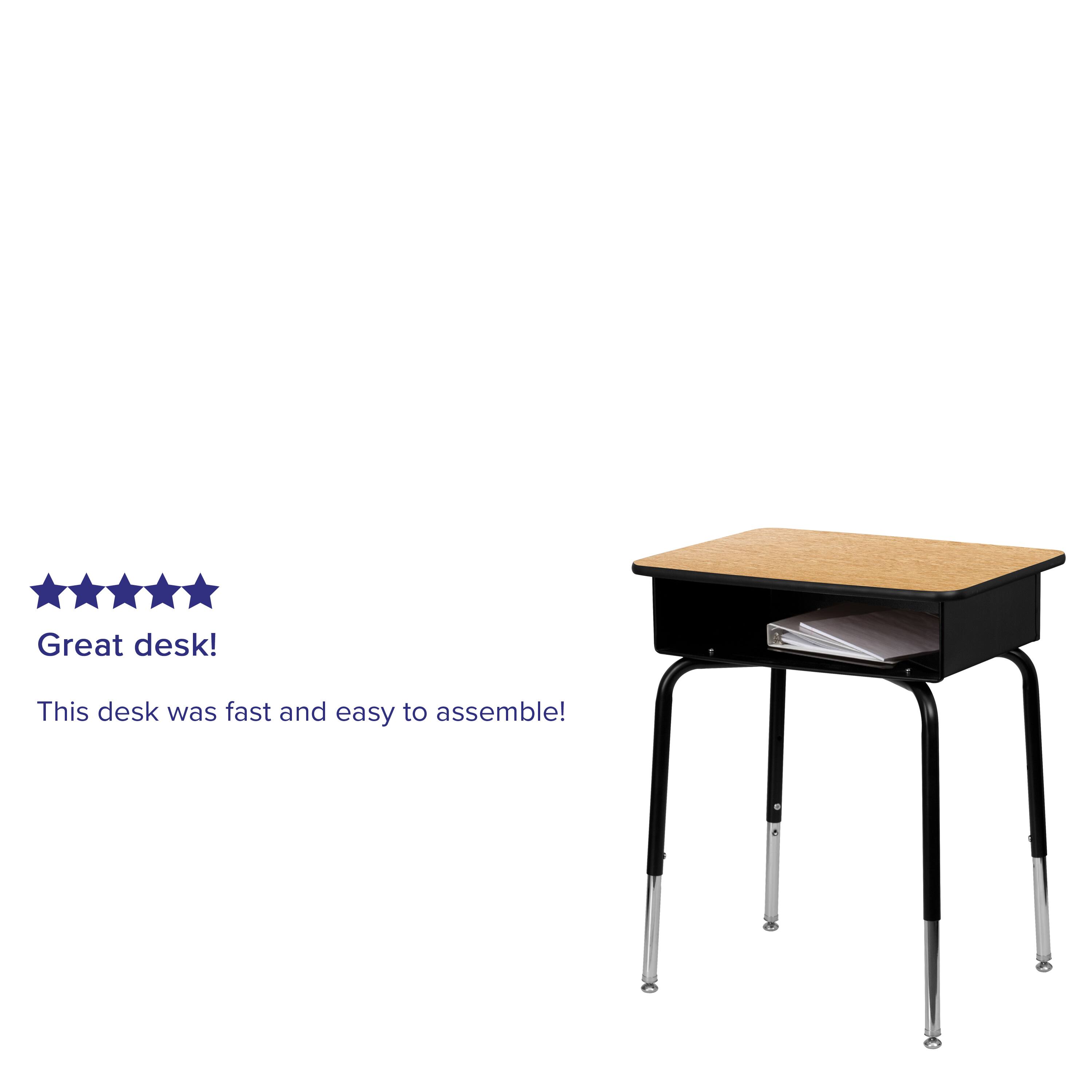 Great desk!  
This desk was fast and easy to assemble!