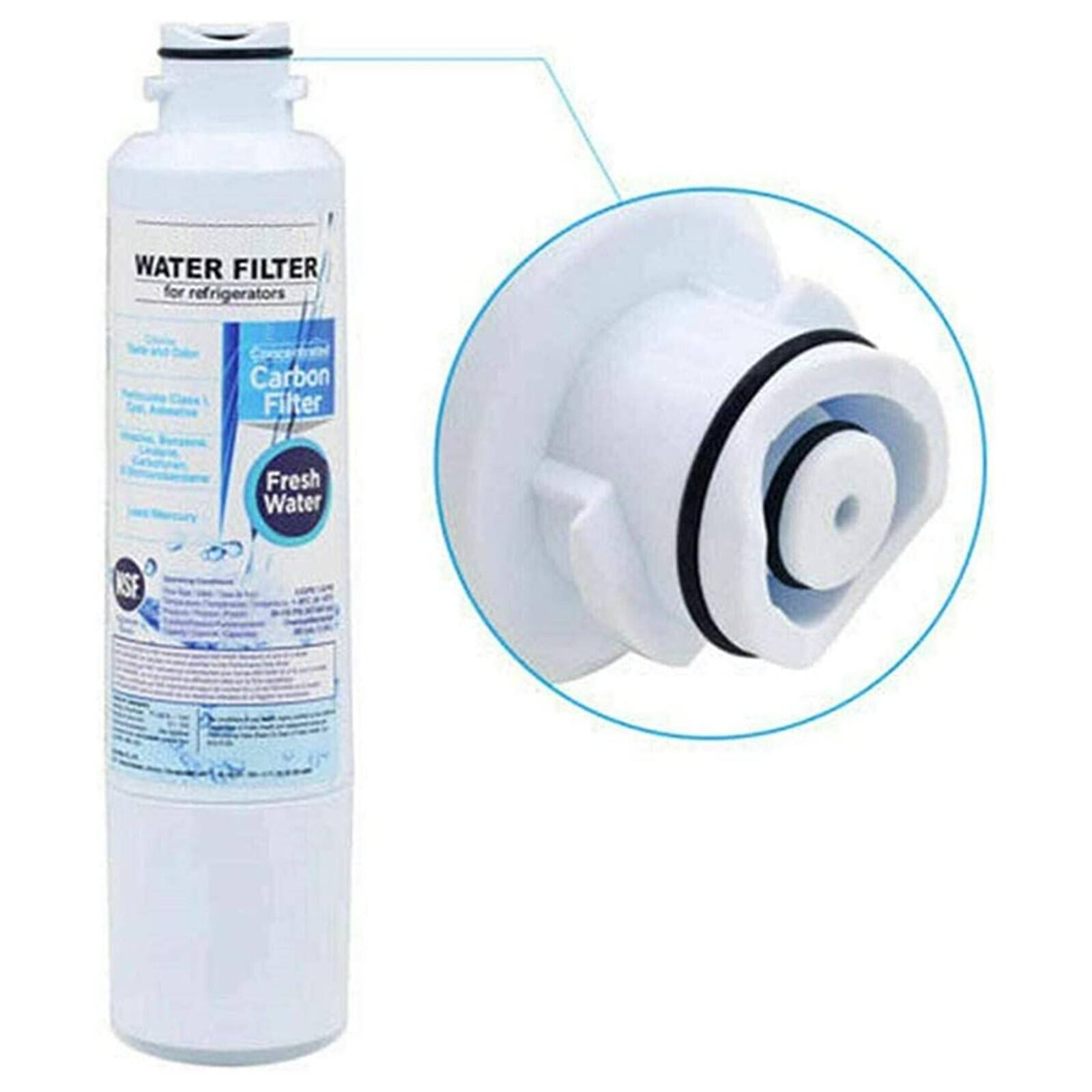 WATER FILTER for refrigerators  
Concentrated Carbon Filter  
Fresh Water  
NSF