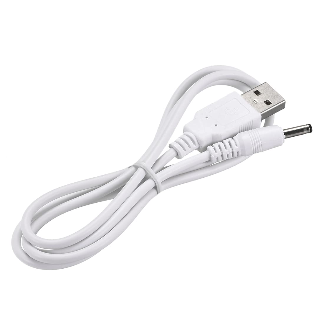 Front. ESBANY - USB Type-A Male to 3.5 x 1.35mm DC 5V 1A Plug Barrel Connector Charge Cable for USB Fans Desk Lamps Mini Charging.