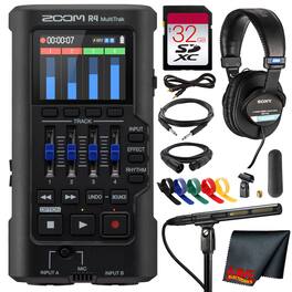 Zoom - R4 MultiTrak SD Recorder and USB Audio Interface