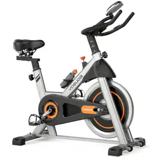 FED Fitness - Exercise Bike, Stationary Bike for Home with Exclusive App, Indoor Cycling Bike with 300 lbs Capacity - Black