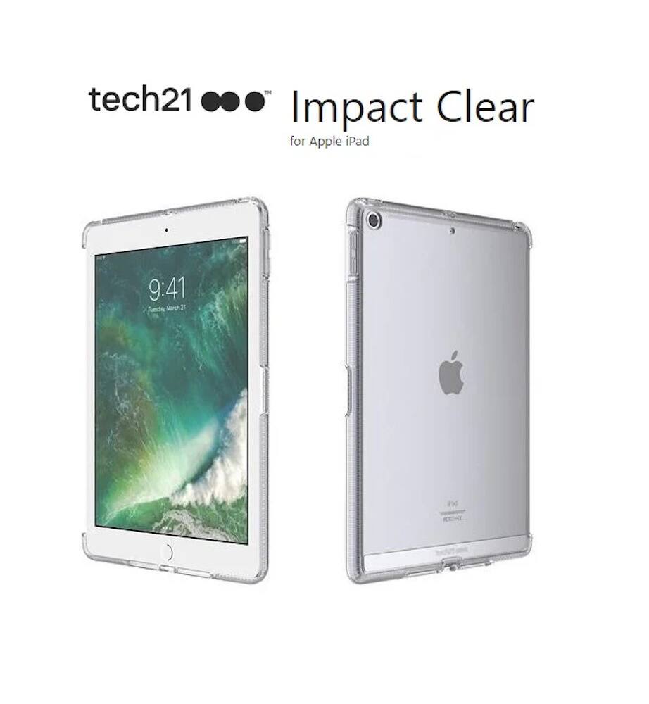 tech21 Impact Clear  
for Apple iPad