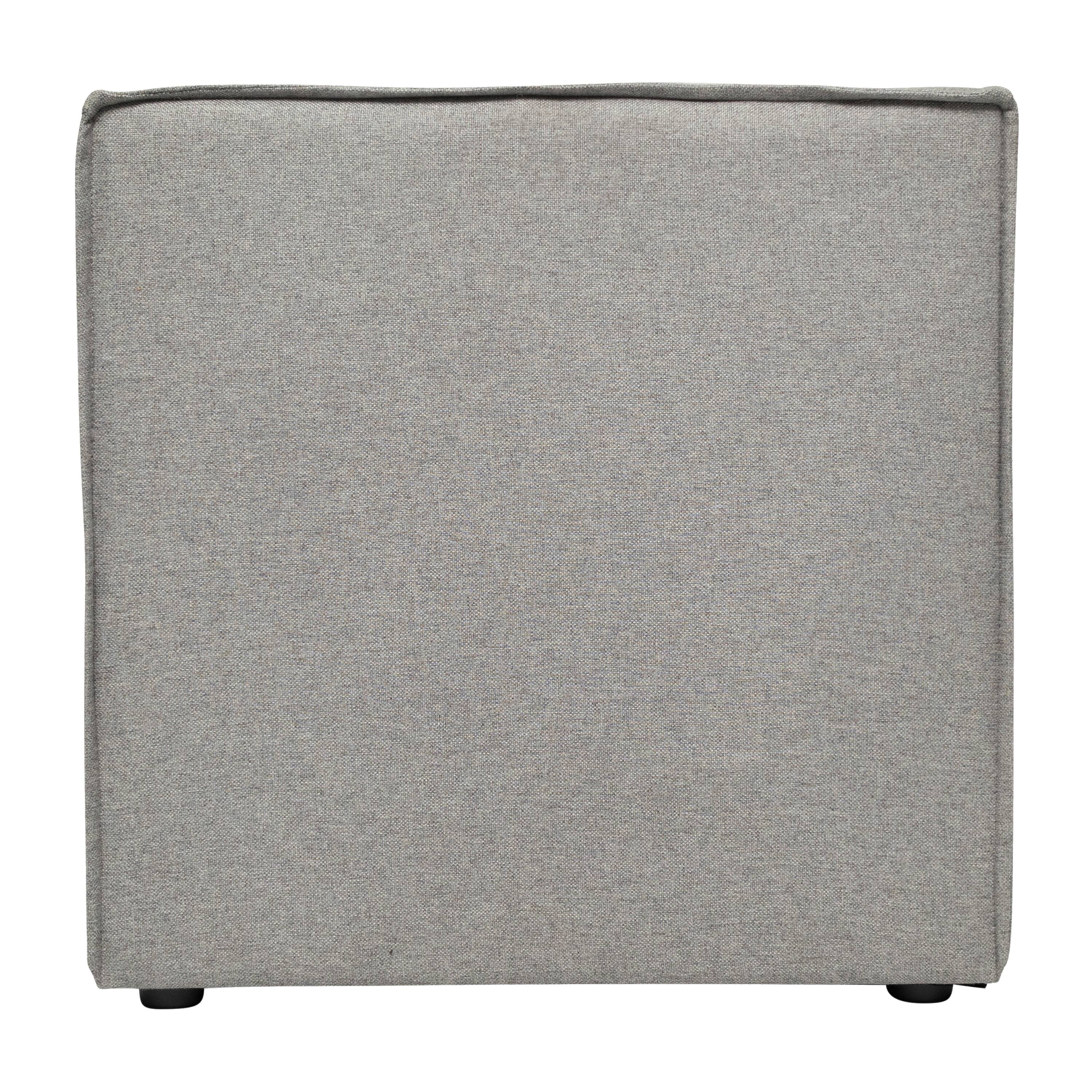 Alt View 7. Emma + Oliver - Farmount Modular Armless Middle Chair - Gray.