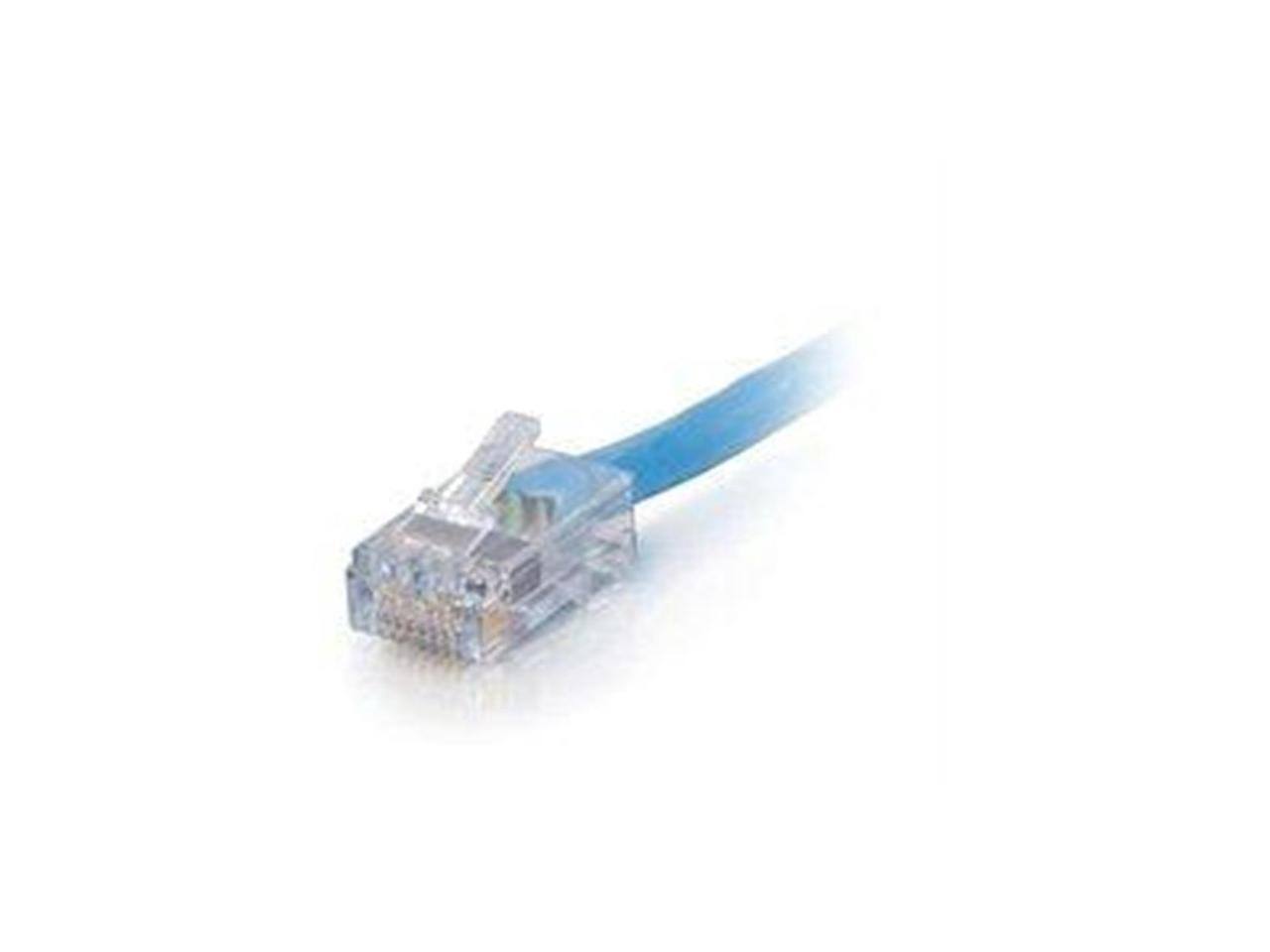 Alt View 1. Cables to Go - 15ft Cat6 550MHz Assembled Plenum Patch Cable - Black.