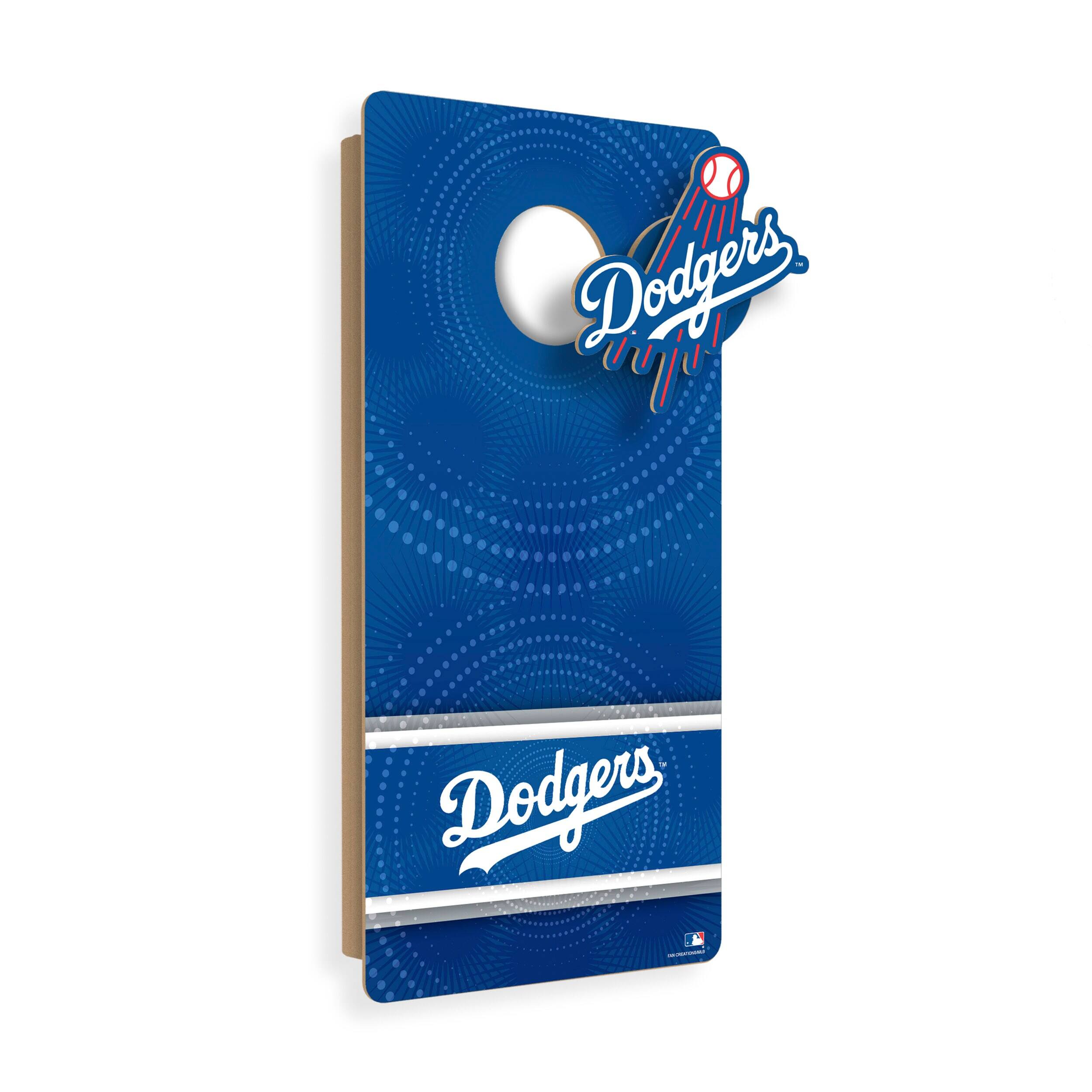 Los Angeles Dodgers Wall Hanging Cornhole Board