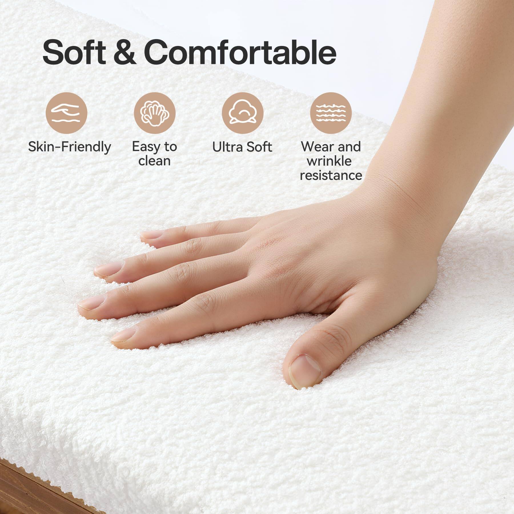 Soft & Comfortable

- Skin-Friendly
- Easy to clean
- Ultra Soft
- Wear and wrinkle resistance
