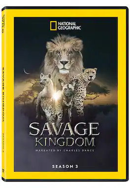 Savage Kingdom: Narrated By Charles Dance Season 3 - DVD