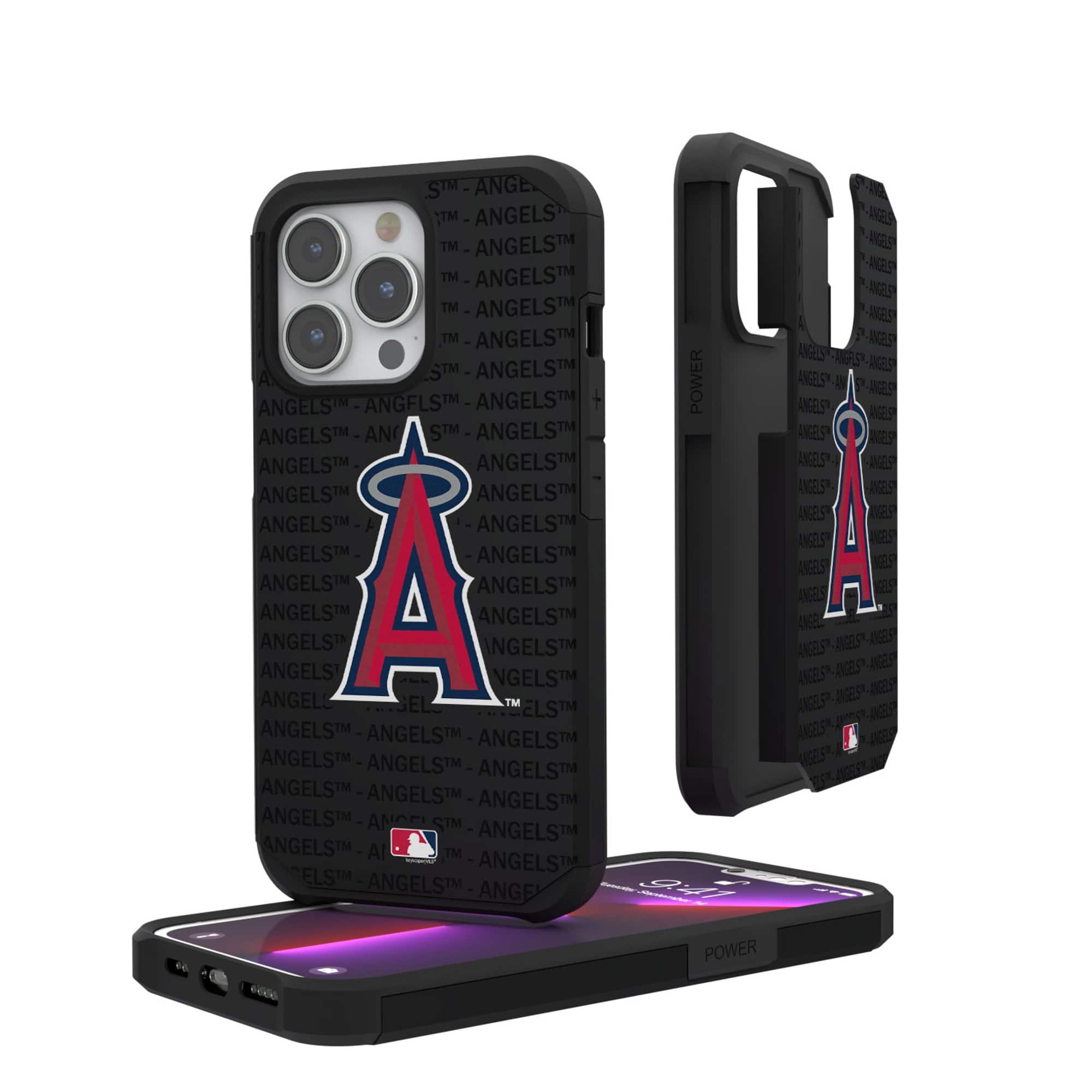 Keyscaper - MLB - Los Angeles Angels iPhone Text Backdrop Rugged Case - 12 mini/13 mini - Multicolor price history on PriceWatchPro