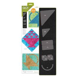 AccuQuilt - GO! Basket 6" Finished Quilt Block Die – Block on Board (BOB) 2-Color Die to Try, March 2026 - Black