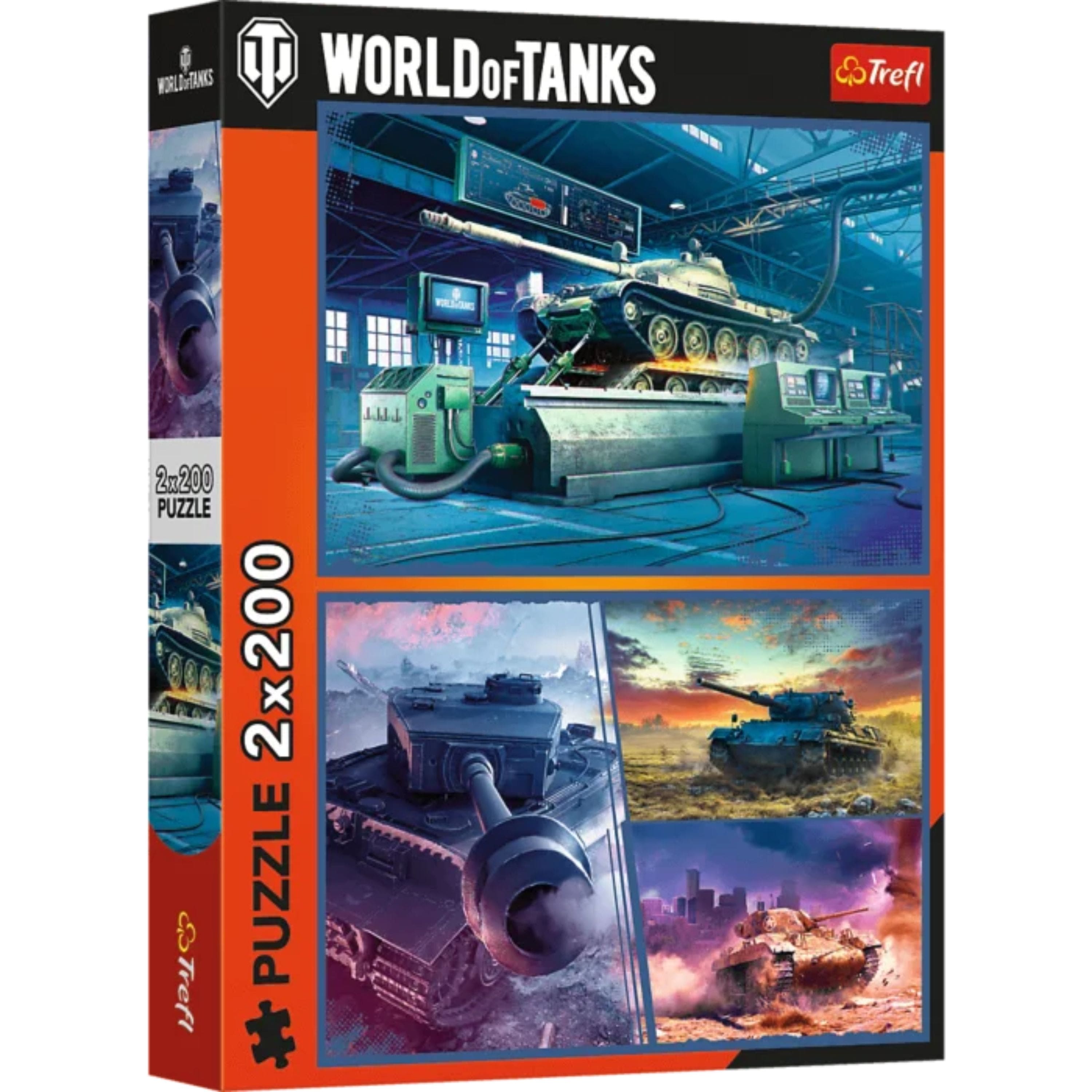 Trefl - World of Tanks Armoured Mission 2x200 Piece Puzzle price history on PriceWatchPro