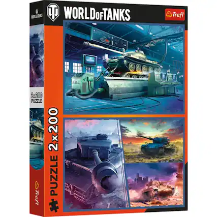 WORLD of TANKS
2x200 PUZZLE
Trefl