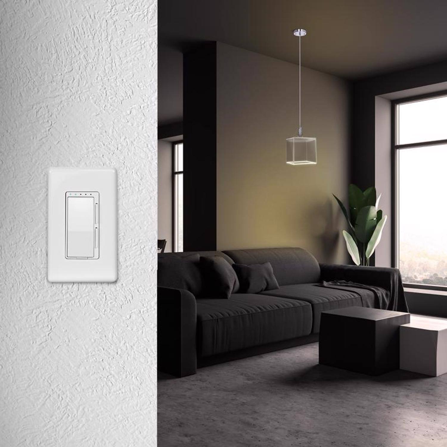 Alt View 4. FEIT ELECTRIC - Feit Square E26 (Medium) Filament LED Bulb Soft White 40 Watt Equivalence 1 pk.