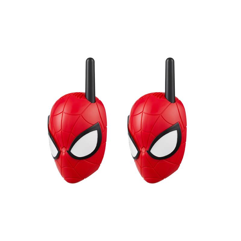 Back. eKids - eKids Spiderman Walkie Talkies for Kids, Two Way Radios for Indoor or Outdoor Games - Red.