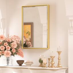 Brushed Gold 24"L x 16"W