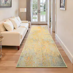 Orange, Silver & Gray