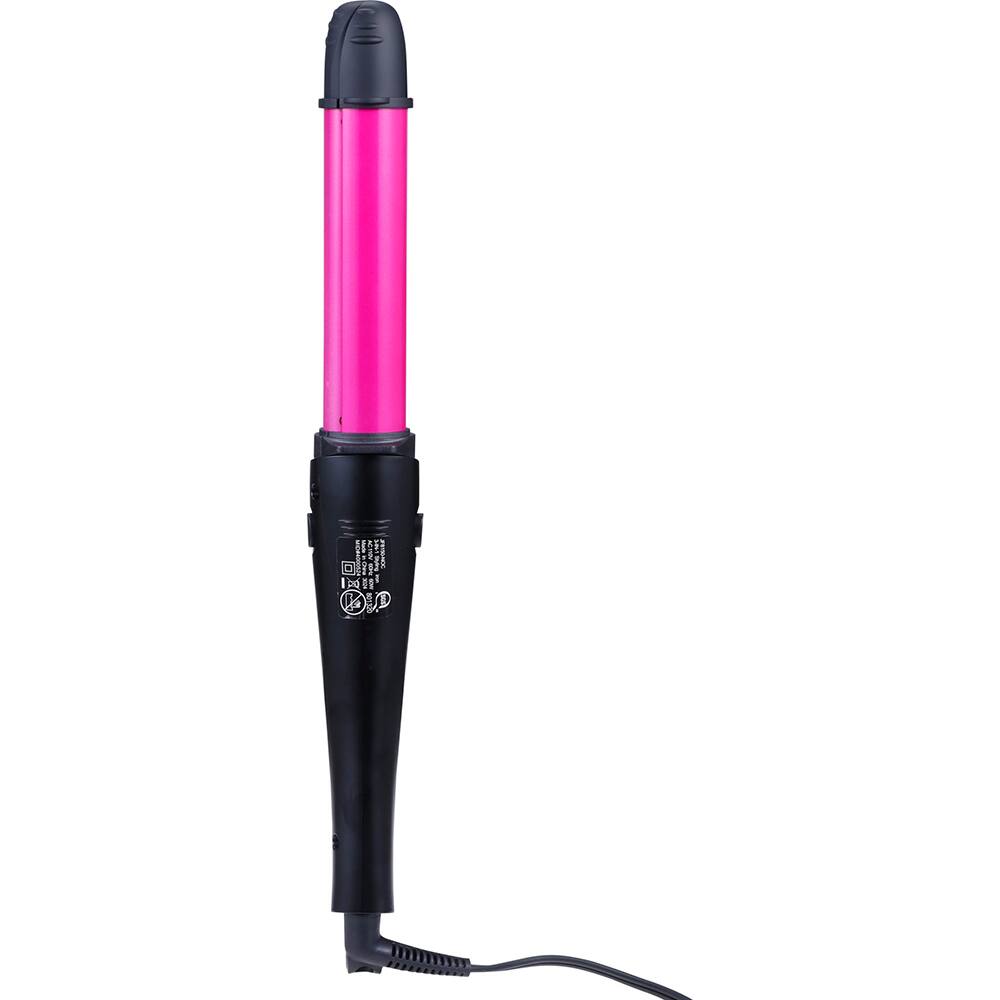 Angle. John Frieda - 3-in-1 Styling Iron - Pink.