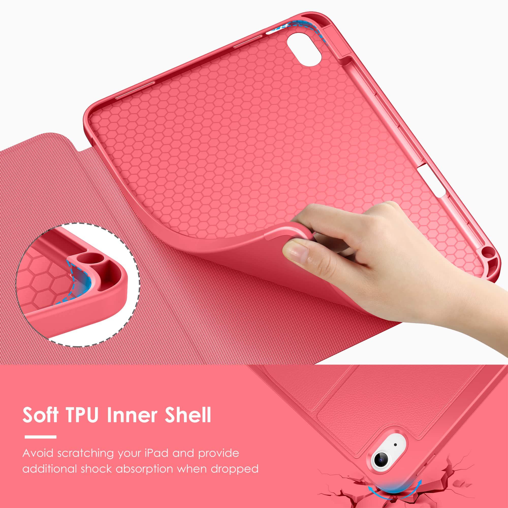 VIKESI Magnetic Case for iPad 11