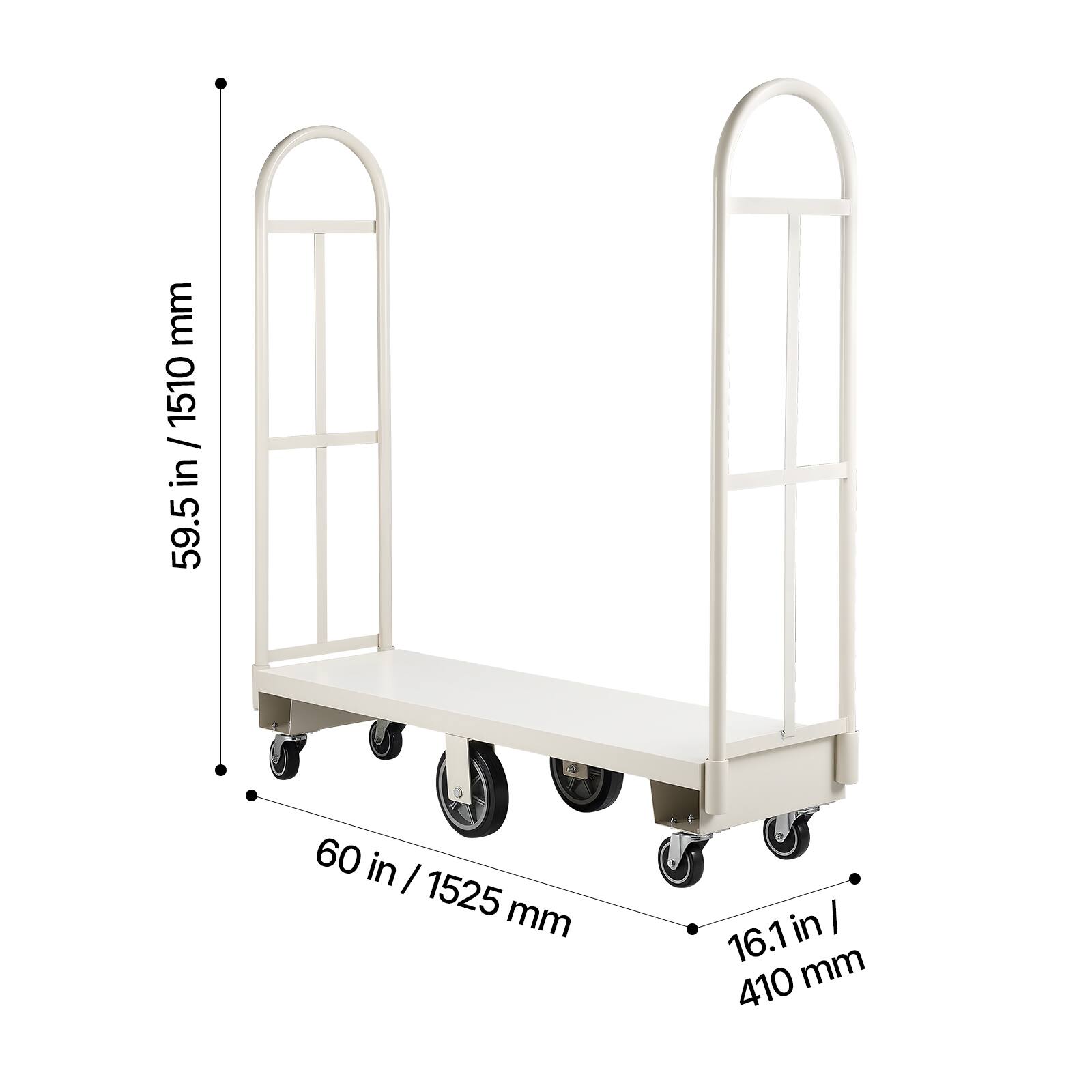 59.5 in / 1510 mm  
60 in / 1525 mm  
16.1 in / 410 mm
